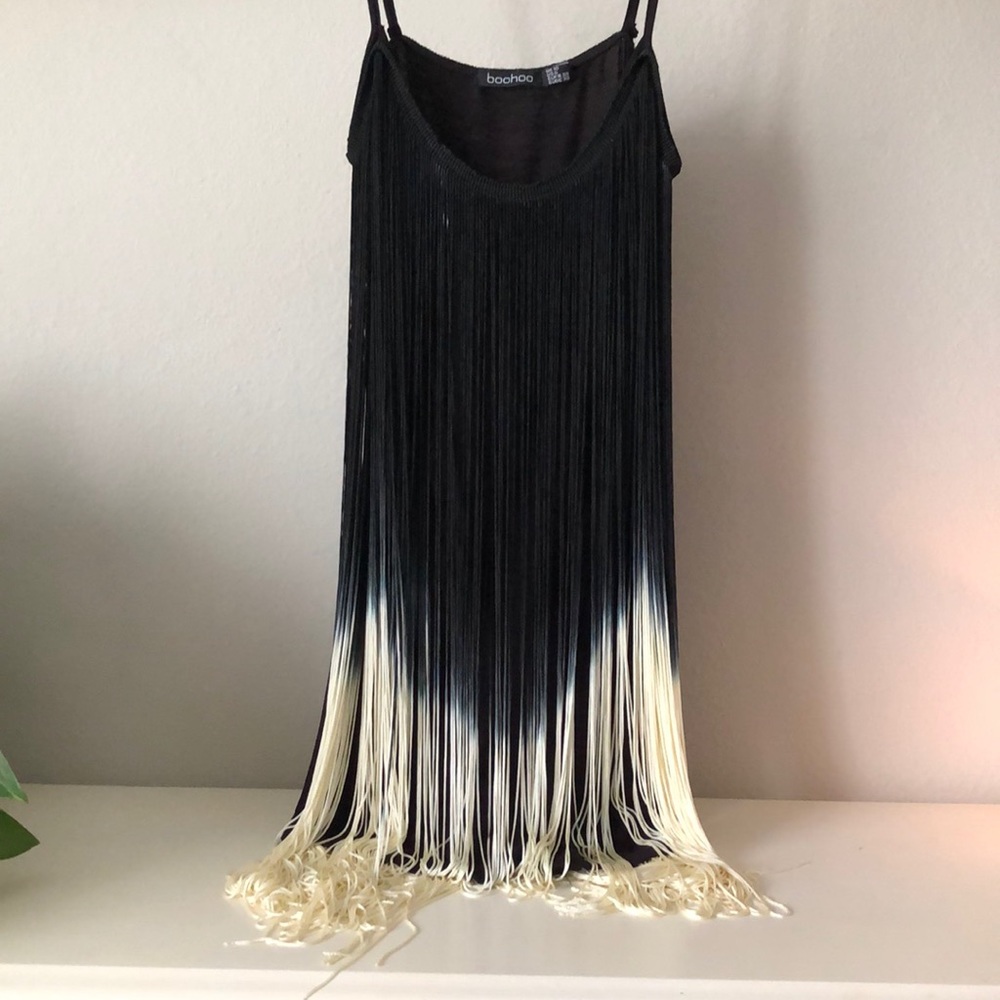 Ombré Fringe Romper